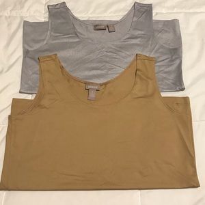 Two Chico’s Under Shirts